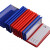 物料卡文件柜标贴编码磁力分类磁性强磁标签条货架标识牌展示 50个数量红色5580cm强磁含纸卡