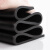 	赫钢 绝缘垫橡胶垫 配电室配电房防滑耐高压橡胶垫 黑色平面5Kv 绝缘垫3mm厚 1.2m*10m
