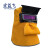 宏益飞 劳保电焊面罩 自动变光头戴面罩 头戴式氩弧焊工帽 防强光焊接面罩 黄色 整皮普通镜片牛皮面罩