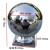 定制适用不锈钢方形连体球方管球座空心圆球带底座38方50方60/80/ 100方连体球（304）金色