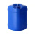 COFLYEE厂家加厚带盖25升塑料桶 批发蓝色堆码工业方桶 塑料化工桶定制 白色 1kg