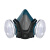 安爽利（ASL）防尘面具KN95防毒口罩全面罩带防雾护目镜610防尘 口罩+46片滤棉