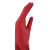 海斯迪克 加厚乳胶手套 清洁劳保手套红色38cm长HKsq-761 L1双 
