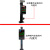 0V停车场道闸车牌识别补光灯监控补光灯led自动感应白光灯1 深灰色