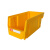 加厚背挂式组合式组立式斜口零件盒分类元件盒塑料螺丝工具盒 V3(红)276*139*128MM
