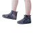 劳保佳 雨鞋套 便携雨鞋雨靴套 男女防滑耐磨防雨靴套 透明白 44-45码 1双装