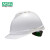 梅思安（MSA）V-Gard-500 PE豪华型超爱戴帽衬 V型有孔安全帽施工建筑工地防撞男女头盔 白色
