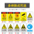 禁止吸烟提示牌子配电箱监控仓库消防严禁烟火当心生产车间标识牌 T360 (危险废物) PVC板 20x30cm