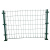 钰启隆 铁丝围栏 双边丝护栏 隔离网栅栏 高速公路护栏网 双边丝 单位：件 硬塑双丝5mm*1.8m高*3米长+立柱