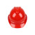 雷赢（LEIYING）V4型 透气孔ABS安全帽 （配近电报警器） 红色