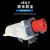 朗嘉拓 IP67器具反插工业防水爆航空插头插座连接器HFN-6432 三芯125A暗装反插