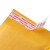 海斯迪克 加厚气泡信封袋 黄色牛皮纸气泡袋 泡沫信封纸袋汽泡包装快递袋 18*23+4cm[250个/箱] HKQL-84