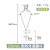 天玻梨形分液漏斗实验室油液玻璃四氟活塞60/125/250/500/1000ml 玻璃活塞250ml