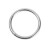 戎誓 304圆环 不锈钢圆圈实心焊接钢环O型环连接吊环订做