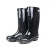 回力028 雨靴 中筒单层 黑色水鞋塑胶套鞋 43