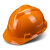 尚琛ABS领导安全头帽工地透气建筑工程国标加厚玻璃钢安全帽男印字白 圆形ABS豪华版(双耳带+旋转内衬