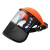成楷科技（CK-Tech）CKL-3023 工业割草防护飞溅 橙色面罩+10只防尘口罩 组合套装1套