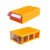 抽屉式五金塑料零件盒电子元件组合式分隔收纳盒多格分类工具物料 F9%23(323*208*127mm)黄色