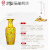 景德镇陶瓷器中国红色落地大花瓶欧式客厅装饰摆件特大号开业 1.2米红色一个+底座