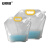 安赛瑞 手提式自立吸嘴袋（10个装）实验室液体袋透明吸嘴包装袋试剂袋中药袋密封塑料打包袋 5L斜嘴 601015
