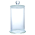 加厚料透明 玻璃标本瓶标本缸植物样品瓶展示瓶福尔马林液浸泡瓶 米白色 45*210mm送标签纸