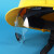 洁睿安安全帽佩戴带眼镜新式多功能工地安全帽佩镜带眼镜的安全帽电焊帽 ABS红色灰镜