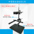 机器视觉实验支架  智能CCD显微镜固定测试台+万向光源架 基础款高100mm RH-MVT1-100-1