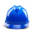 伟光V型ABS安全帽工地 新国标电绝缘安全帽 蓝色按键式 1顶