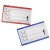 安英卡尔  磁性标签  仓库标识牌 货架标签 仓库物料卡标签牌 磁性材料卡软磁强磁套 蓝色4*7强磁（10只） A1838