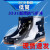 3531新款男式PVC低筒雨鞋1304防滑牛筋黑白低帮雨靴工作水鞋 45码