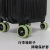 GUBPMTSHIM行李箱轮子替换通用四个轮子保护套拉杆箱行李箱 老款黑色【只适用5-6.8厘米】 大号【5-6.8cm通用】8个装