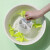 茶花（CHAHUA）冰块模具家用辅食制冰盒自制冰棍雪糕食品级冰淇淋模具冷冻格 (绿色+橙色)植享冰棒模