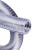 Homeglen PVC钢丝软管塑料透明管耐高压水管胶管耐高温水泵油管加厚 内径19mm（6分）壁厚2.5mm 50米