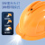 LZJV智能安全帽内置风扇国标工地空调制冷遮阳防晒夏季太阳能带电头盔 红6000+双风扇+国标