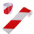 沸耐笙 FNS-24821 红白斜纹反光警示贴 10cm宽*25m长 1卷