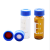 2ml透明/棕色进样瓶液相色谱玻璃样品瓶取样瓶顶空瓶实验室 2ml透明刻度瓶(含顶空盖硅胶垫) (11.6*3