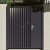 防锈铝合金门欧式别墅铝艺大门庭院门花园电动折叠门电动平移大门 产品不同价格不同