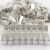 适用安普AMP康普cat5e超五类rj45屏蔽水晶头镀金弹片569530-3 100个