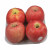 苹果水蜜桃打包托盘 一次性水果包装盒四槽六个橙子水果打包盒子 K601100个果径约8cm