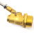 海斯迪克黄铜浮球阀 不锈钢球阀门 水位控制阀控制器 黄铜体DN65 2.5寸