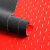 防水塑料地毯加厚耐磨车间地板垫厨房走廊楼梯塑胶地垫PVC防滑垫 红色人字纹 加厚款 1.5米*12米(整卷)