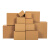 标燕 3层纸箱打包装纸盒纸板快递邮政物流纸箱加厚硬搬家箱子 高档特厚 12号(130x80x90mm)500个