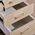 有棱有角 活动柜文件柜木质办公柜桌下柜移动矮柜三抽资料柜HDG-2301