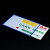 鸣固 卡K士磁性硬胶套 PVC证件卡套文件保护套 白板展示磁卡磁胶套 A3横 强磁 白色 5个装