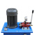定制液压泵站系统总成手动阀液压泵站小型劈柴机压力机液压泵站油缸 5吨缸径63行程400