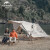 挪客（NatureHike）棉布屋檐A塔帐篷 亘4.8露营野营双人加厚棉布帐篷 流沙金