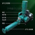 三叶罗茨风增氧泵高压鼓风大型工业污处理高密度水产养殖曝气 BFSR65型+4KW电