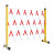 玻璃钢 绝缘伸缩围栏 可移动式安全隔离防护栏 管式伸缩围栏 1.2*2米加厚款4.7kg