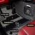 NUTPU奔驰E260L E300L c260l c200l A级s级 glc gle专用全包围汽车脚垫 黑红条纹+黑红丝圈[双层款] 奔驰A级