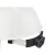 谋福 安全帽  高强度 V型施工工地安全帽 工程/ 领导通用安全帽 白色整箱 